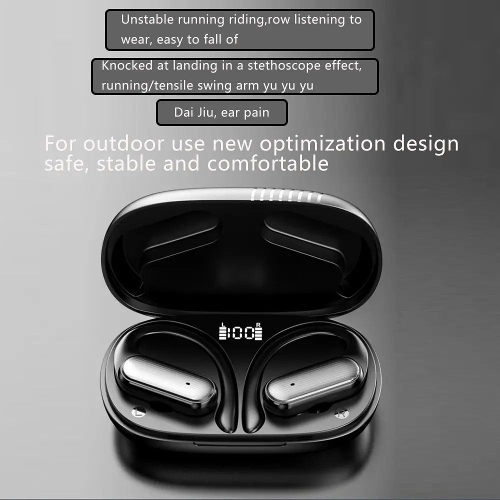 Wireless TWS Earbuds Bluetooth 5.3 Earbuds Stereo in-Ear Noise Cancelling Mic Earphones Waterproof Headphone Sports Headset