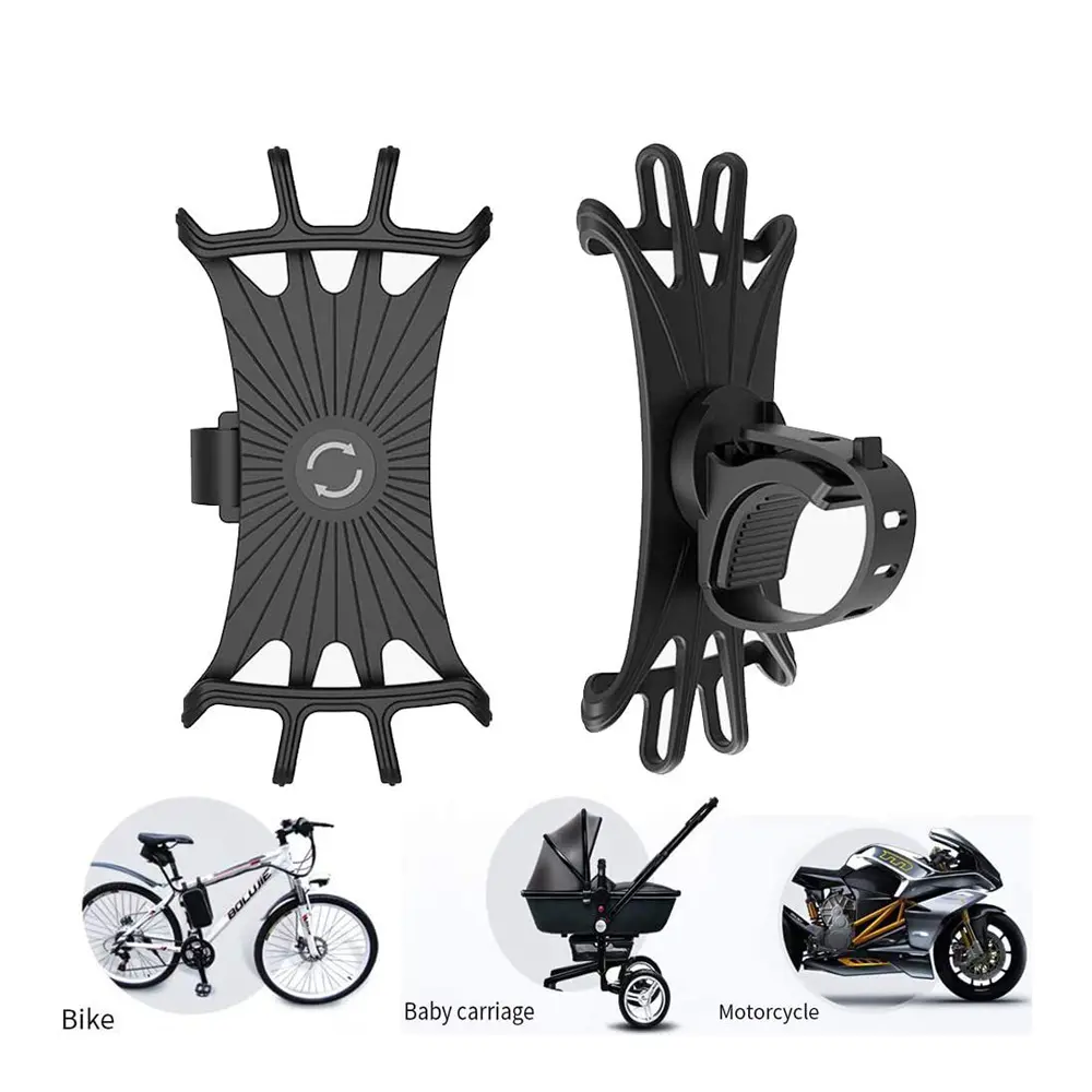 Motocycle Bicycle Mobile Phone Holder for iPhone Samsung Xiaomi Huawei Cell Phone Mobile Bike Handlebar Bracket Holder