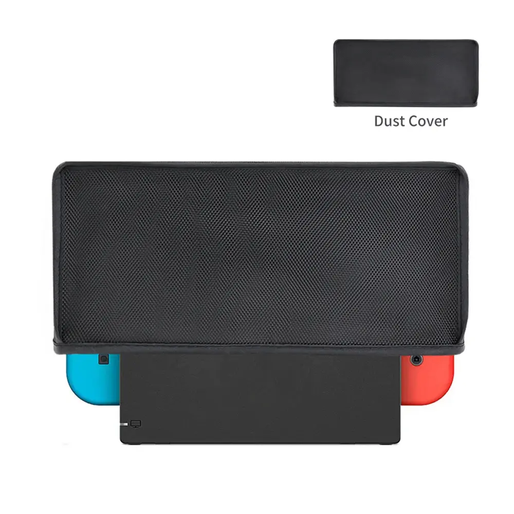 Dust Cover For NS Switch Dustproof Case Mesh Stopper Anti-Scratch Sleeve For Nintendo Switch & OLED Charging Dock