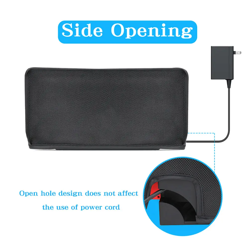Dust Cover For NS Switch Dustproof Case Mesh Stopper Anti-Scratch Sleeve For Nintendo Switch & OLED Charging Dock