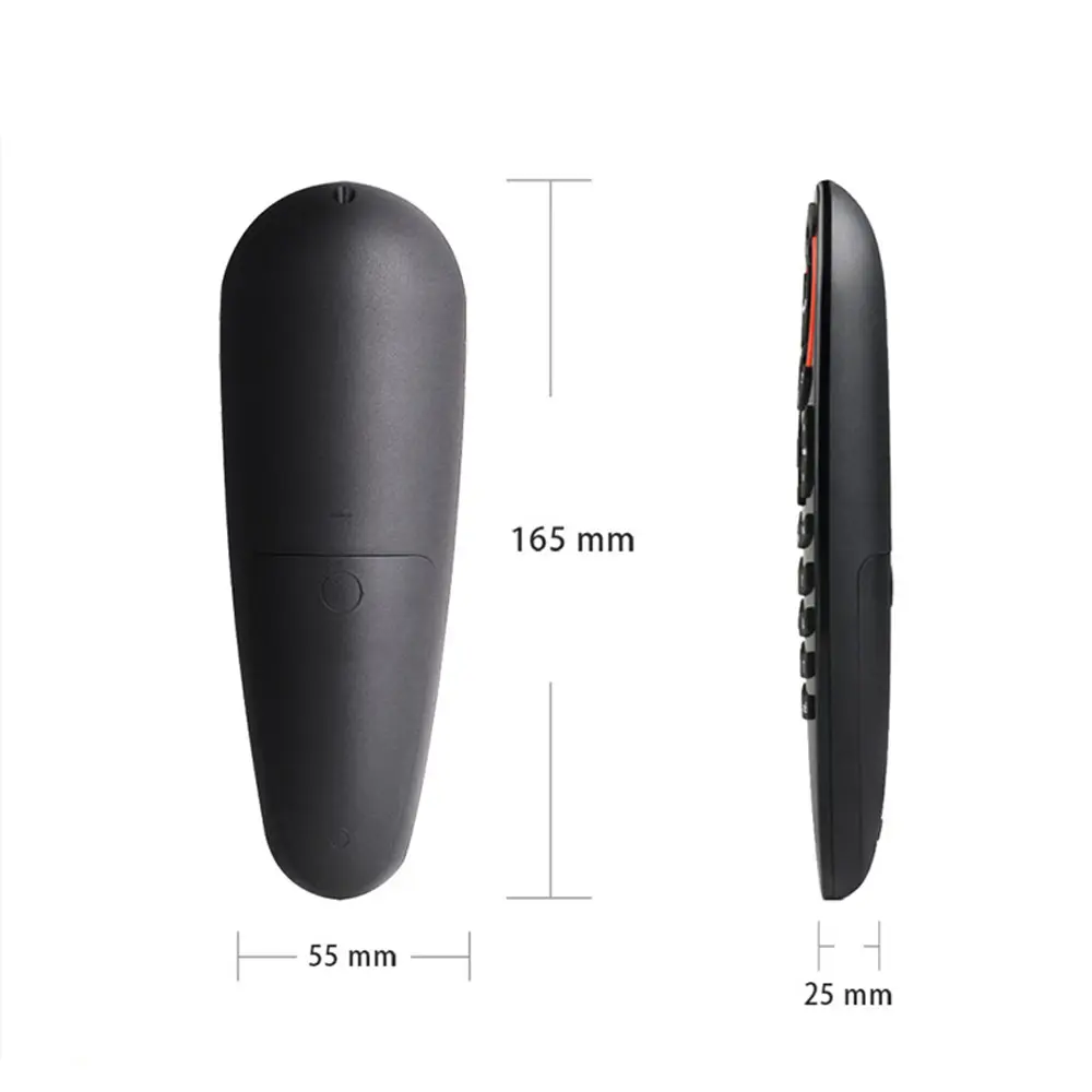 G30S 33 Keys 2.4G Gyroscope Sensing Full-key Air Mouse IR Learning Google Assistant G30S Smart Remote Control