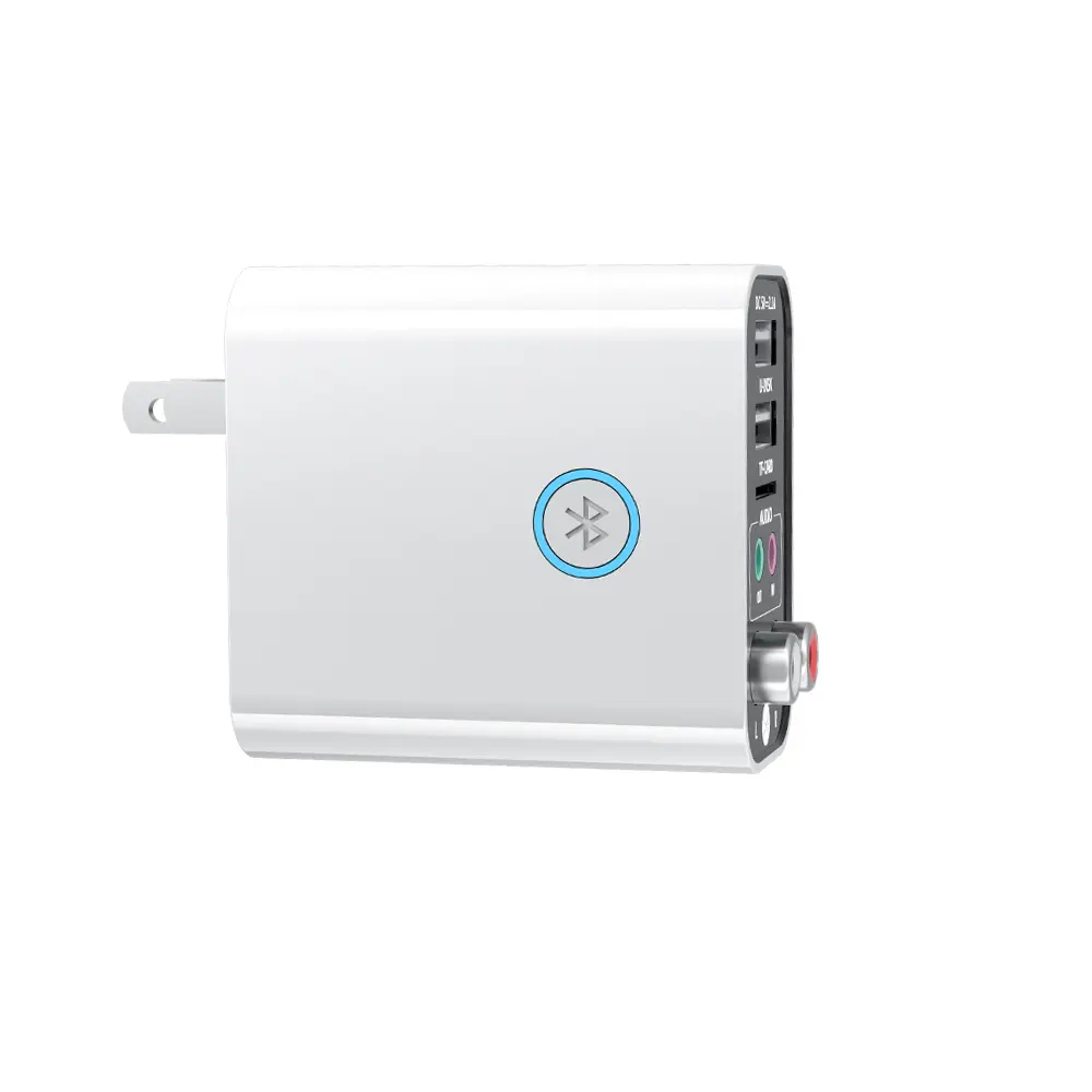 Multifunction Wireless Bluetooth 5.0 Audio Receiver Transmitter Adapter TF/U Disk Play Quick USB Charge For Headphone TV Control