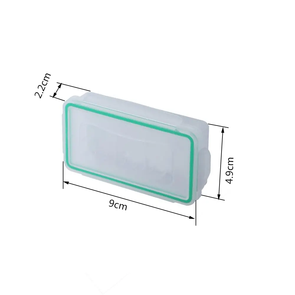 Plastic 18650 Battery Case Holder Storage Box For 18650 CR123A 16340 Battery Container Bag Case Organizer Box Case