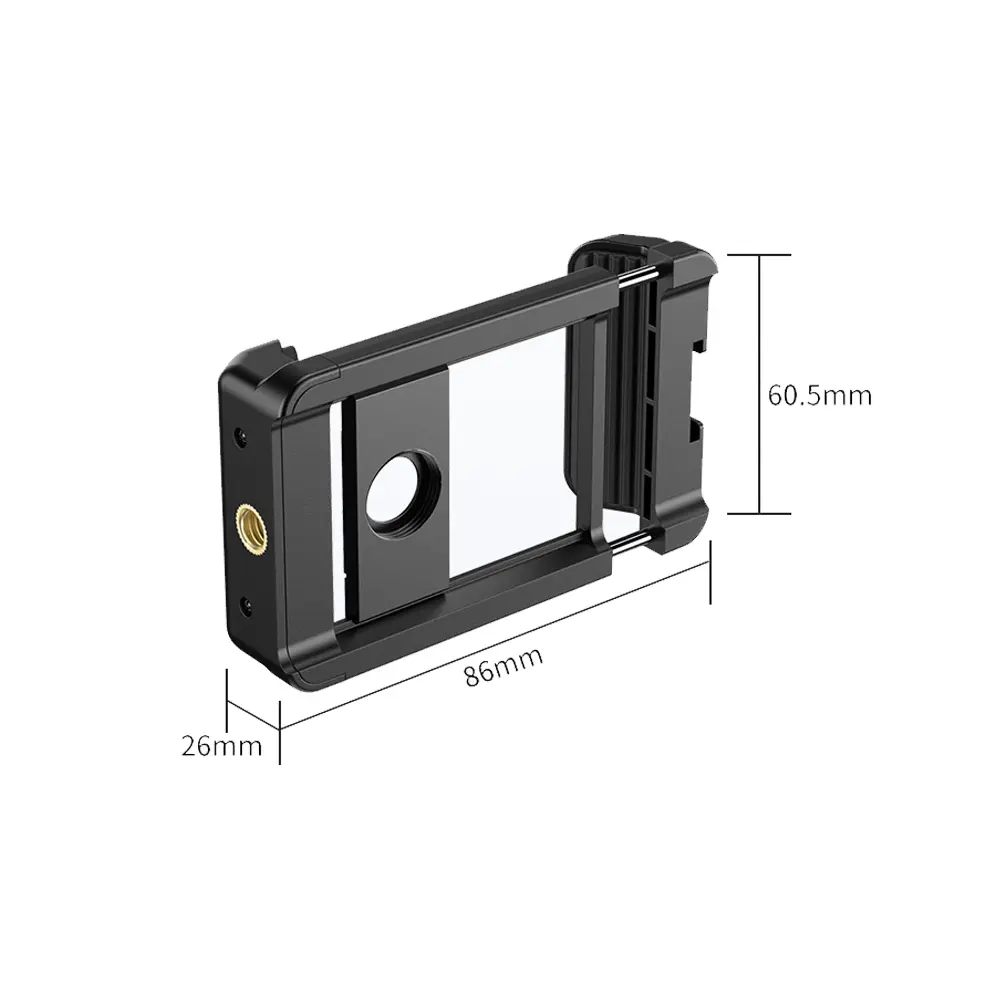 Universal 66-95mm Clip Extendable Clamp Lens Used For Live Photography For Smartphones Clamp Holder