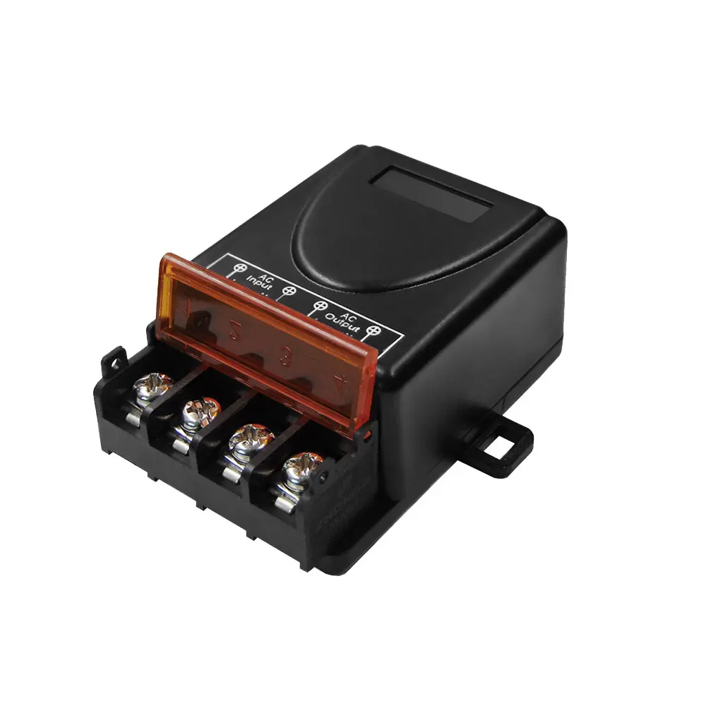 30A Relay Wireless RF Remote Control Switch 433Mhz AC 110V 120V 240V 220V 30A Relay for Light Lamp Water Pump Door Access System