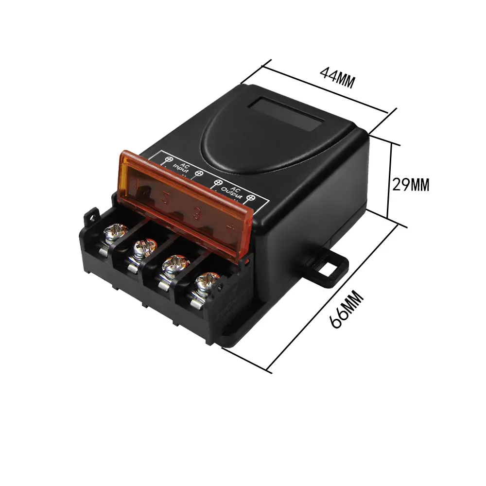 30A Relay Wireless RF Remote Control Switch 433Mhz AC 110V 120V 240V 220V 30A Relay for Light Lamp Water Pump Door Access System