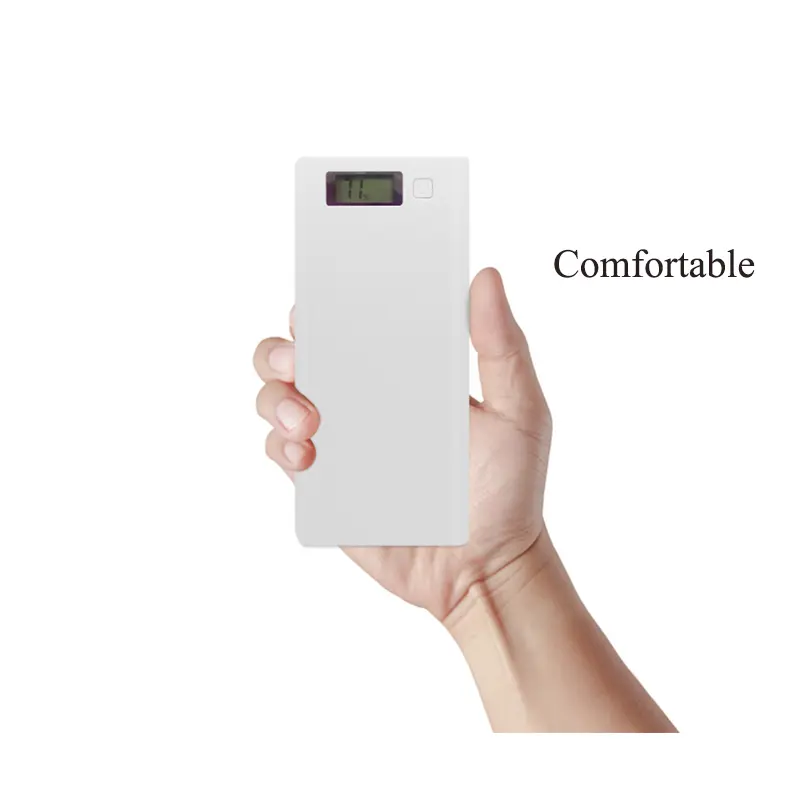 8x18650 Flashlight Battery Charger Box Power Bank Holder DIY Shell Case Dual USB 18650 Battery Shell Storage Organize