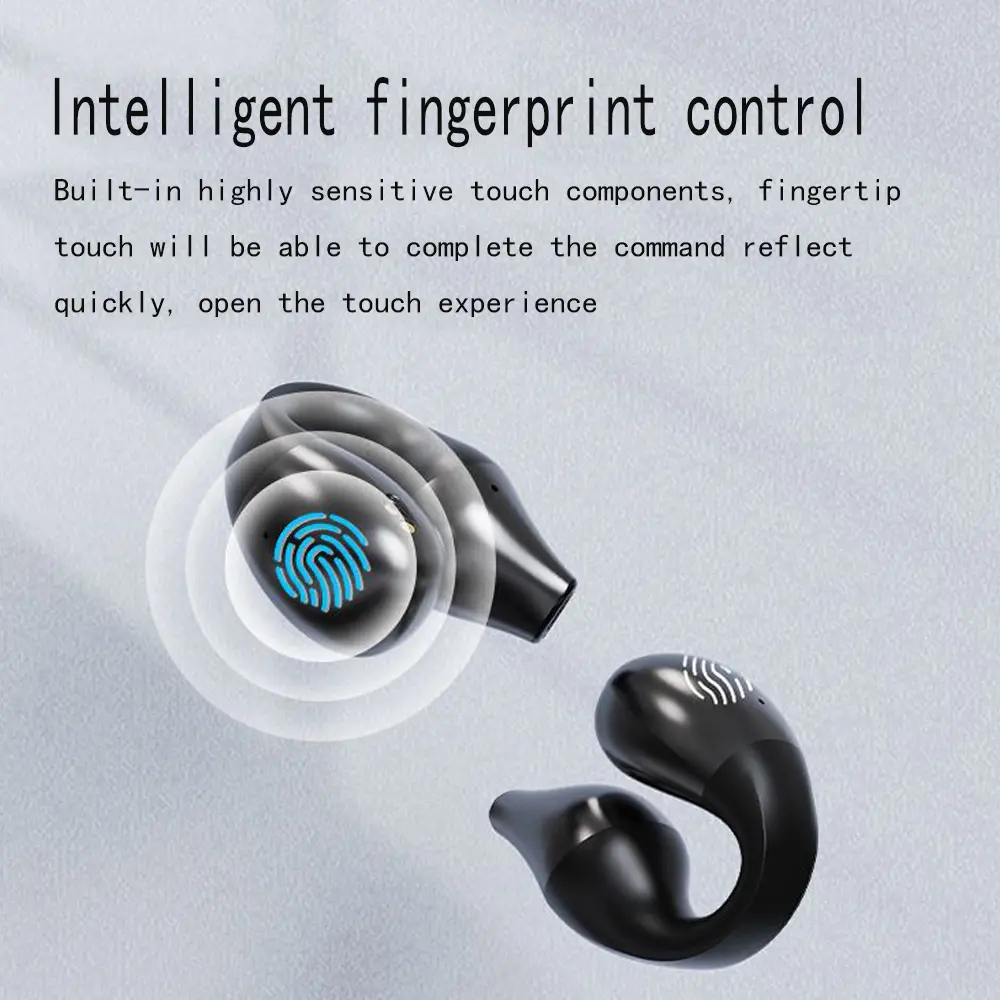 S03 Bluetooth Earphones 5.2 TWS Wireless Headphones with LED Display Stereo Headset Touch Control Earbuds Noise Reduction