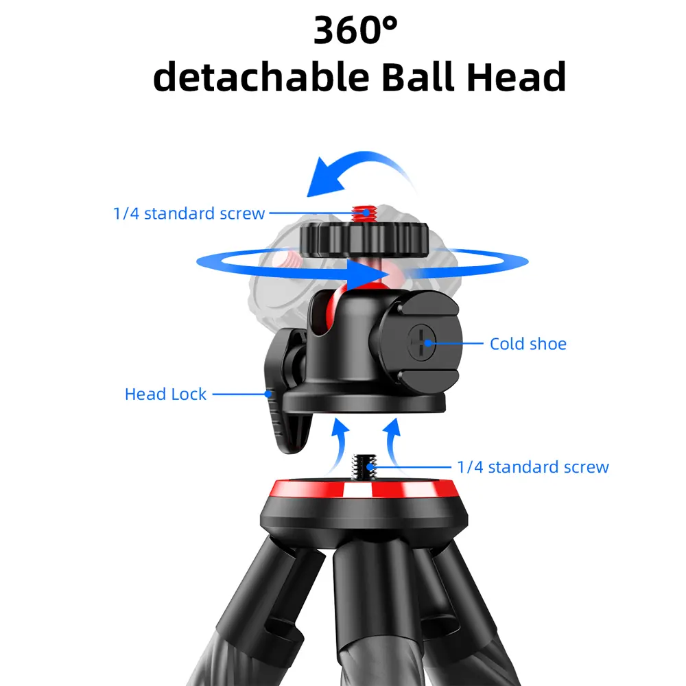 Phone Tripod Holder Clip Stand Flexible Sponge Octopus Tripod for iPhone Xiaomi Samsung For Camera Selfie Clip Stand