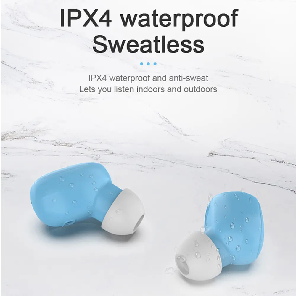 TWS Bluetooth Earphones Wireless Bluetooth Headset Noise Cancelling Headsets With Microphone A6S Headphones for SmartPhone