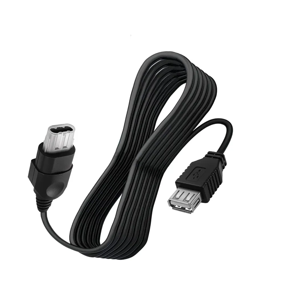 New 0.7m USB Cable For XBOX USB To Xbox Game Controller Adapter Convertion Cable AV Audio Video Cable For PC