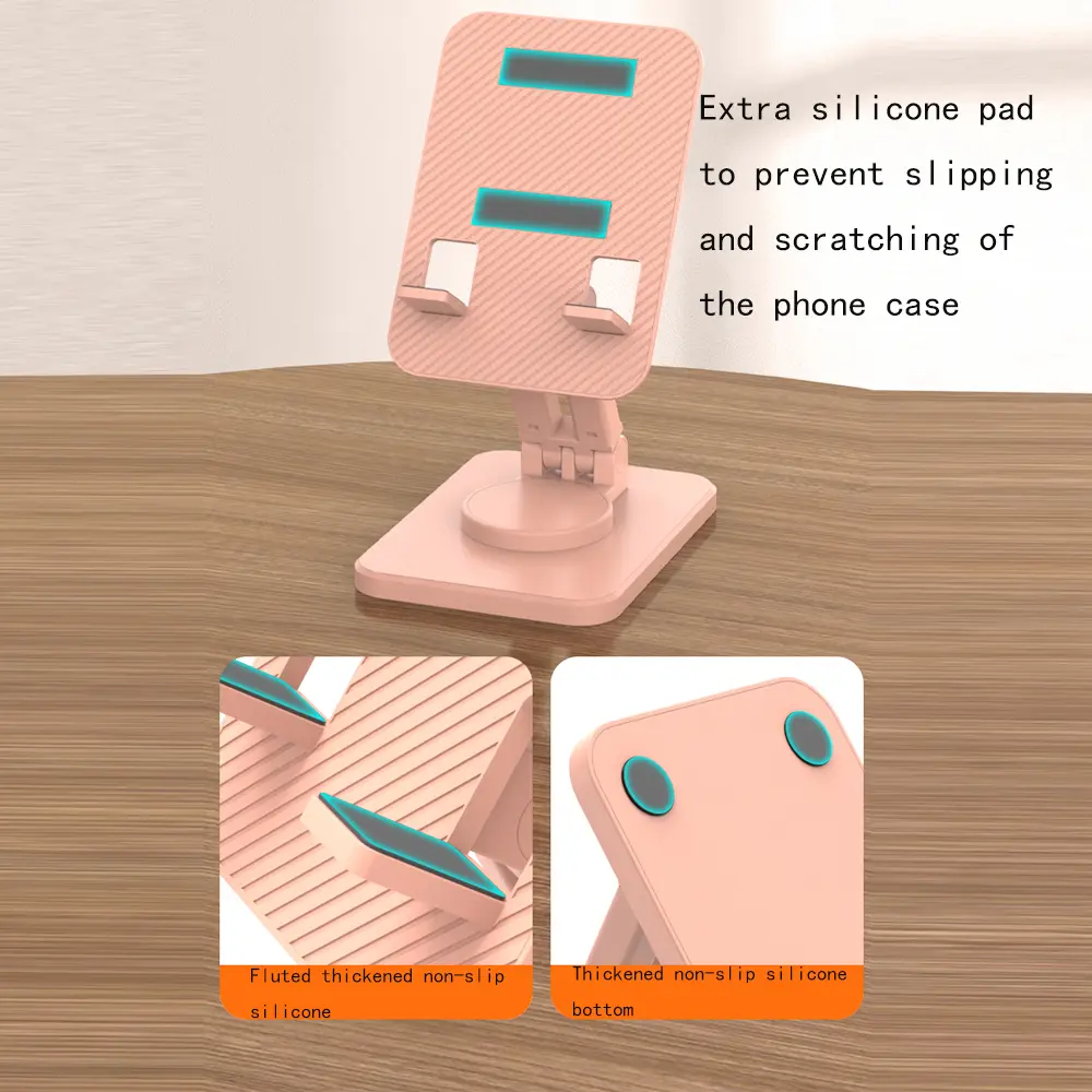 Desktop Adjustable Mobile Phone Stand Universal Foldable Stand For iPad Tablet iPhone Samsung Smart Desktop Phone Holder