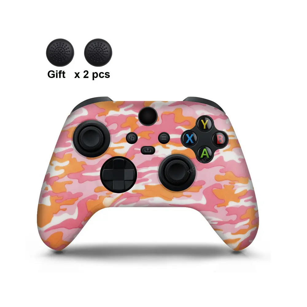 Soft Silicone Case Protective Skin  For Xbox Series X/S Controller Thumb Grips Caps Joystick Cover Shell Gamepad Accessories