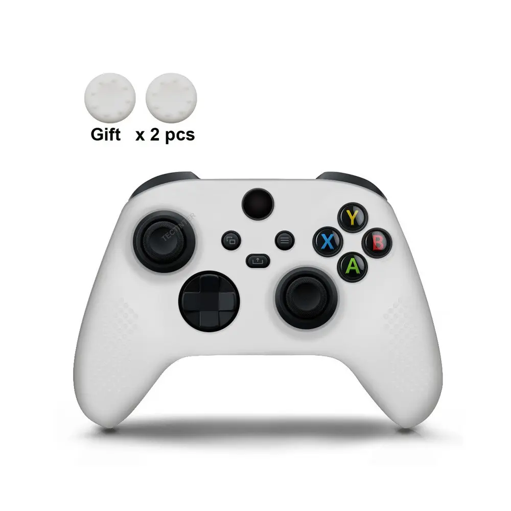 Soft Silicone Case Protective Skin  For Xbox Series X/S Controller Thumb Grips Caps Joystick Cover Shell Gamepad Accessories