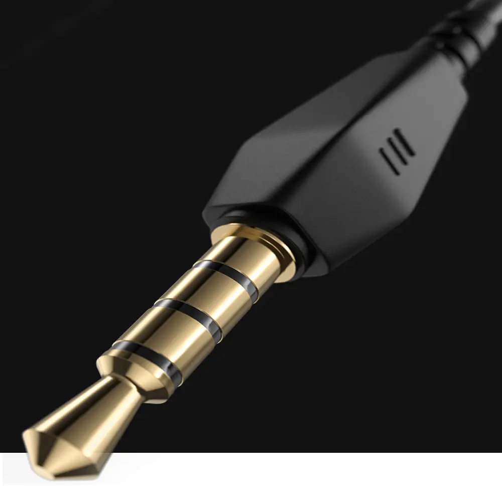 K1 Stereo Wired Earphone Transparent In-Ear Headset 3.5mm Bass Earbuds Earphone With Mic for Phone