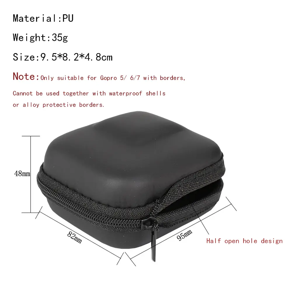 Case Bag for Gopro Hero 5 Storage Case Box for Gopro Hero 5 6 7 Session Sport Camera Case Protective Bag