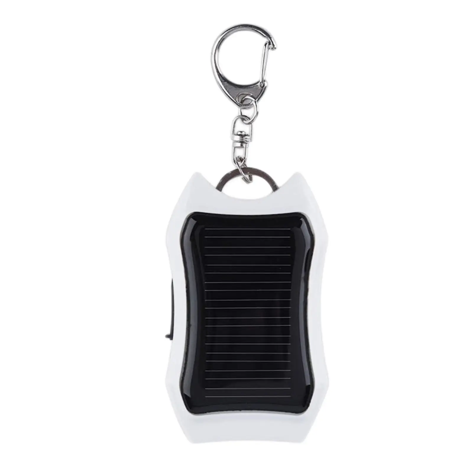 Keychain Fast Charging Power Supply Universal Solar 950mAH Portable Charger with 3 LED Light Charging Equipment for Most Device
