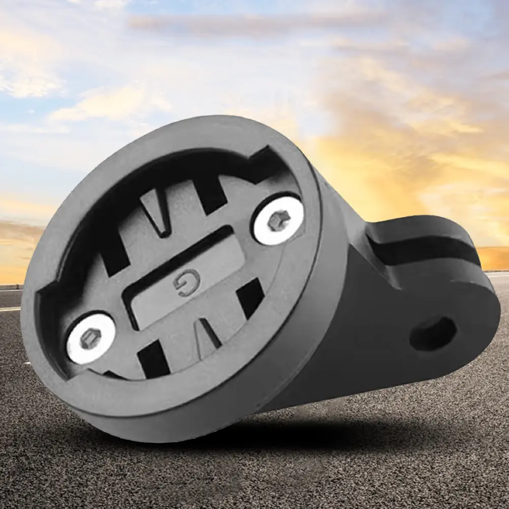 Adjustable Angle Bicycle Computer Bracket Mountain Bike Computer Mount for Gopro Connecting Seat for Garmin Camera Fixing Base