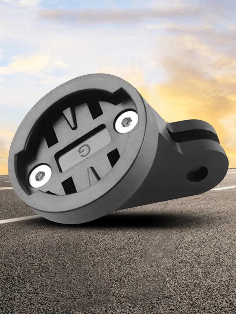 Adjustable Angle Bicycle Computer Bracket Mountain Bike Computer Mount for Gopro Connecting Seat for Garmin Camera Fixing Base