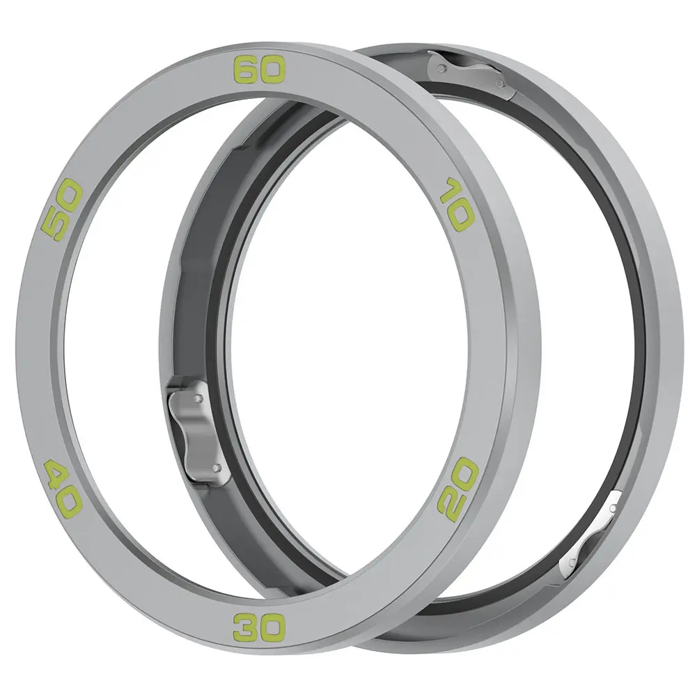 Metal Bezel Ring Replacement Case Cover Ring Tempered Glass Screen Protector Metal Watch Bezel for CMF by Nothing Watch Pro 2