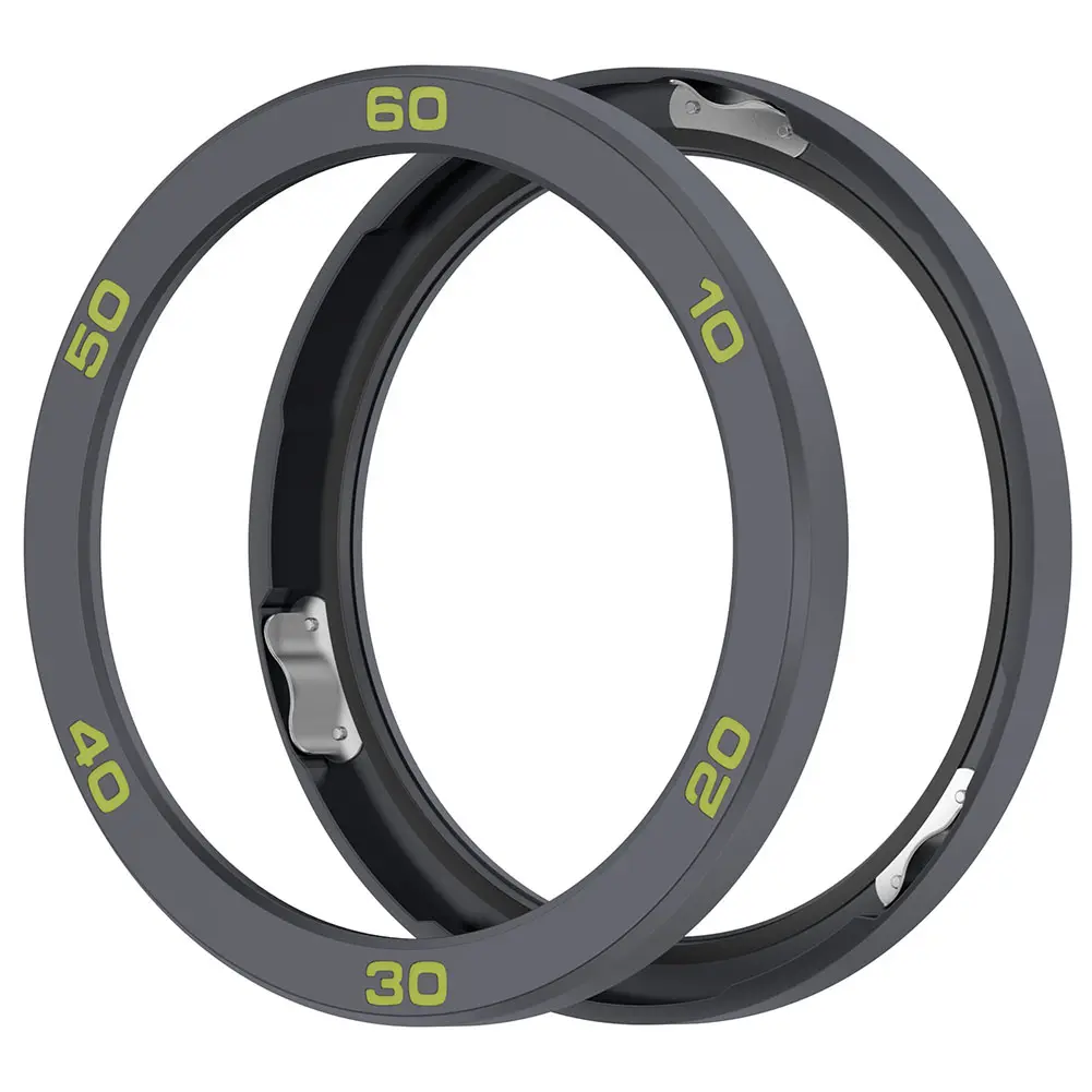 Metal Bezel Ring Replacement Case Cover Ring Tempered Glass Screen Protector Metal Watch Bezel for CMF by Nothing Watch Pro 2