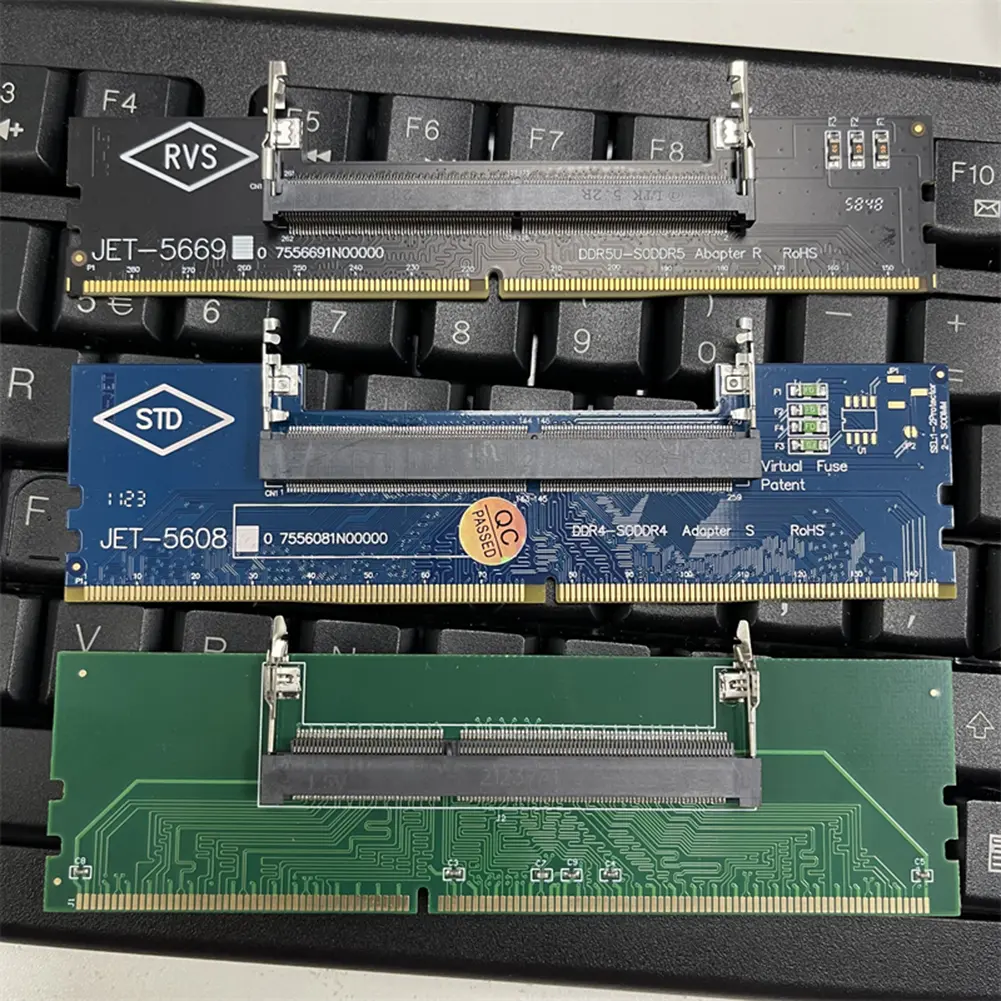 Laptop To Desktop Memory Adapter Card DDR3 DDR4 DDR5 SO-DIMM To PC DIMM Card Memory Stick
