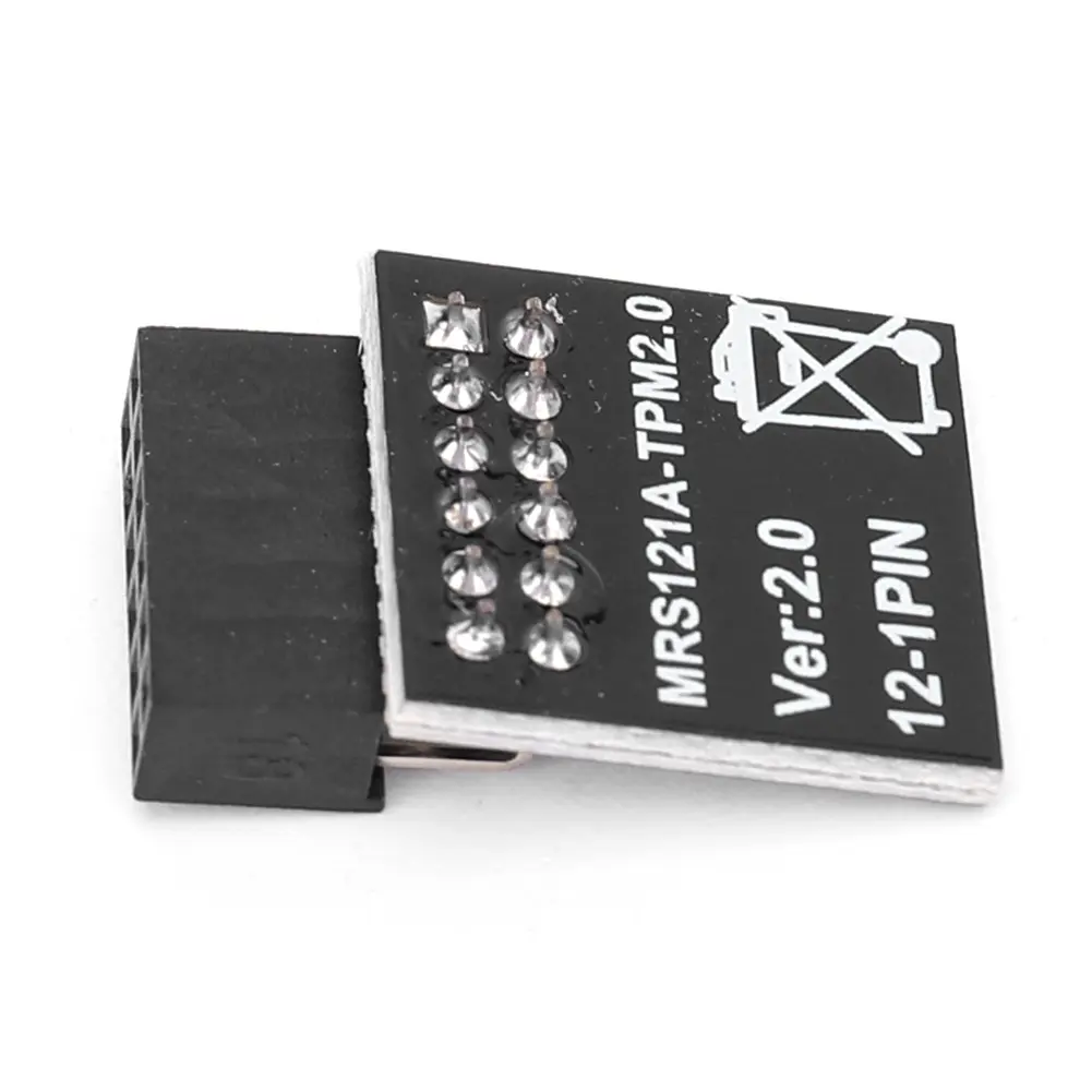 Encryption Security TPM 2.0 Module LPC-12PIN Motherboard Card Security Module Replacement Parts for Gigabyte Motherboard Win11