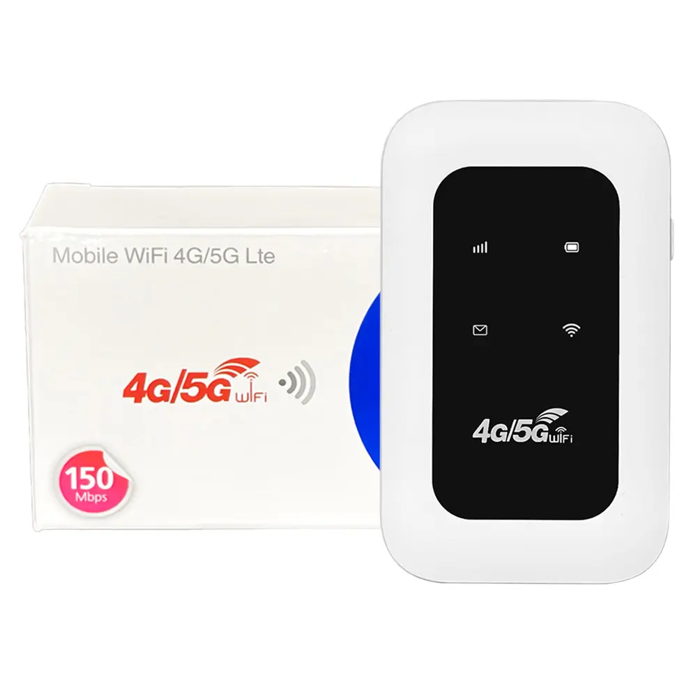4G LTE Wireless Router Repeater with SIM Card Slot 150Mbps Portable WiFi Router Wireless Wifi Modem for Home Office RV Camping