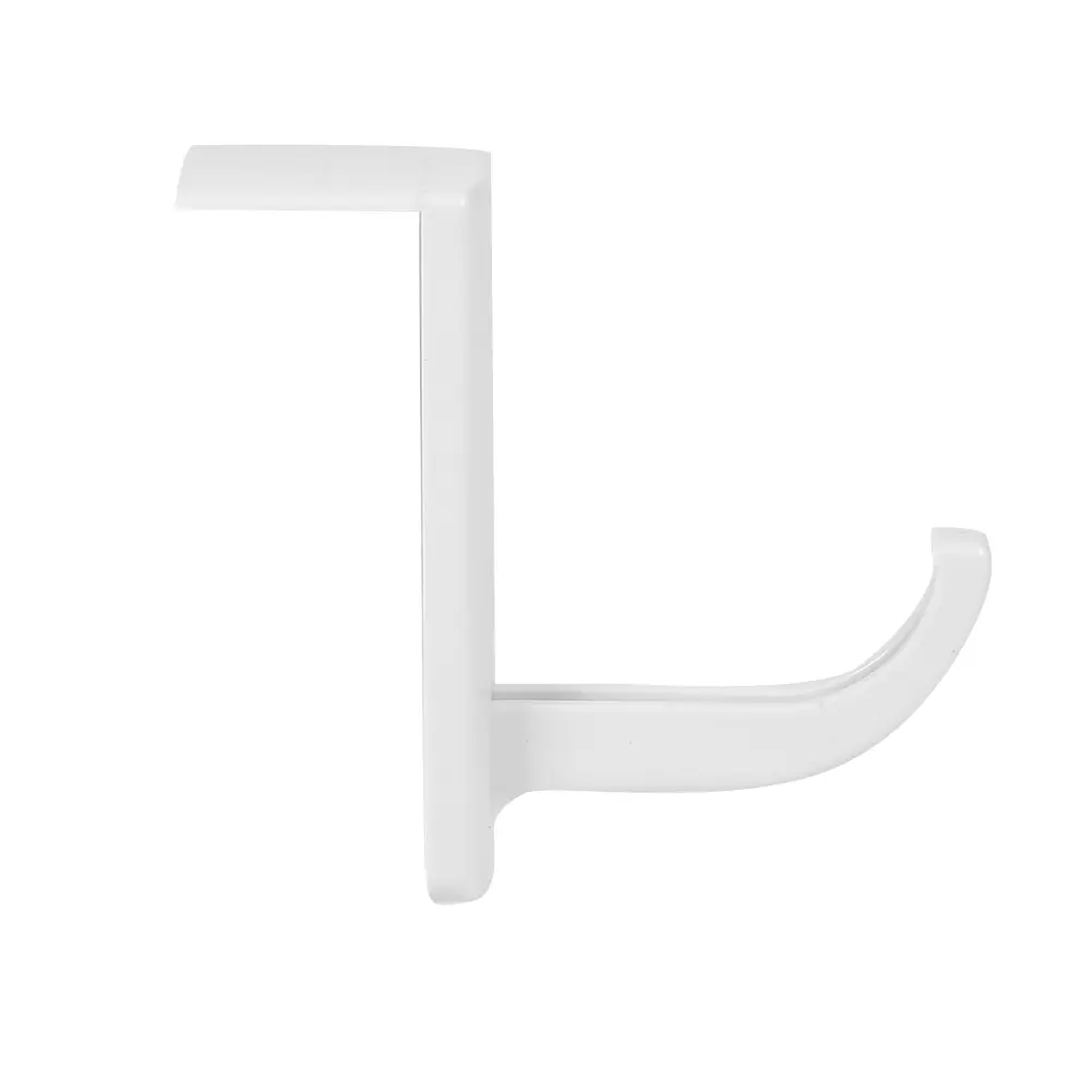 Wall Mount Headphone Hook Universal Monitor Side Headphone Hanger Stick-On Headphone Holder for Home Office Gamer