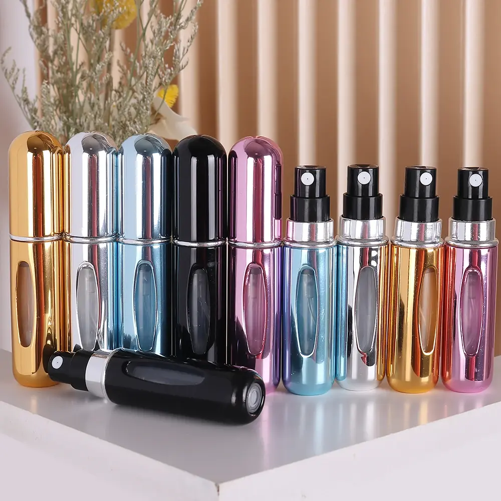 5/10pcs 5ml perfume bottle set environmentally friendly material perfume spray bottle mini portable moisturizing container