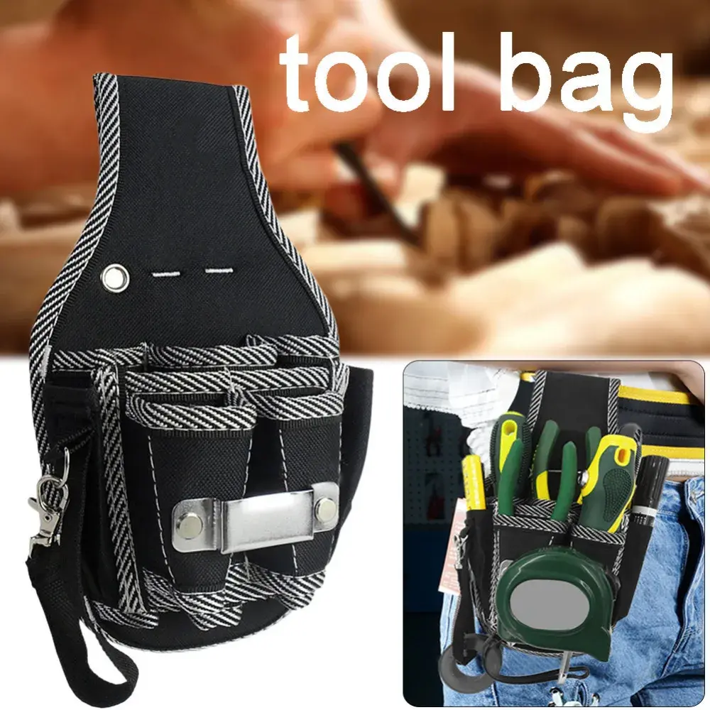 GJB810  9-in-1 high-quality tool waist belt practical kit holder 600D nylon fabric tool electrician waist bag