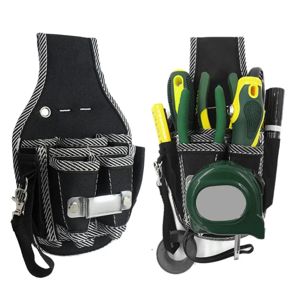 GJB810  9-in-1 high-quality tool waist belt practical kit holder 600D nylon fabric tool electrician waist bag