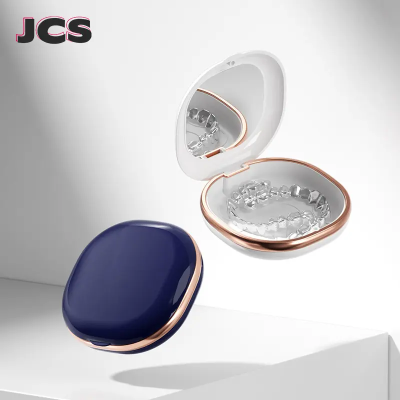 1Pcs Braces Case Dental Retainer Box Case Magnetic Aligner Mouth Guard Container For Teeth Travel False Denture Boxes