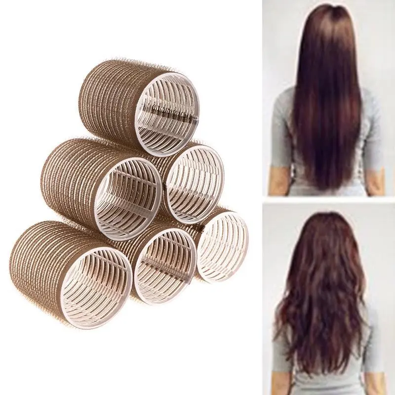 Hair Volume Curlers No Heat Self-Grip Hair Holding Rollers Heatless Curls Modeler Salon Hairdressing Curly Hairstyle Tools