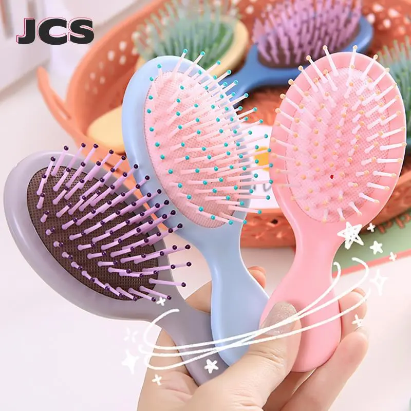 Mini Soft Bristles For Women Baby Girls Kids Wet Hair Brush Hair Combs Small Pocket Travel Hair Brush Hair Combs Toddler