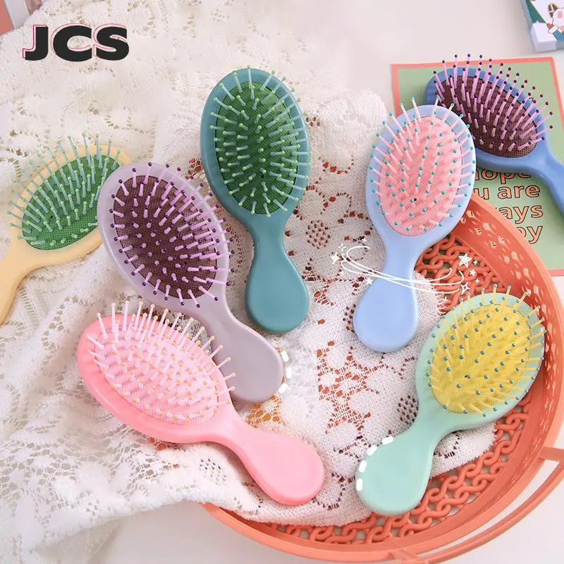 Mini Soft Bristles For Women Baby Girls Kids Wet Hair Brush Hair Combs Small Pocket Travel Hair Brush Hair Combs Toddler