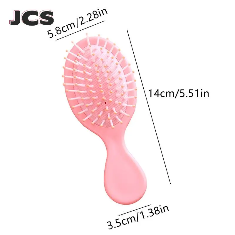 Mini Soft Bristles For Women Baby Girls Kids Wet Hair Brush Hair Combs Small Pocket Travel Hair Brush Hair Combs Toddler