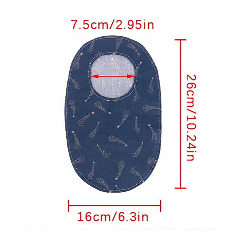 The Ostomy Bag Cover Easy to Clean Water Resistant Adjustable Premium Easy to Install Portable Washable Home Cove Pouches
