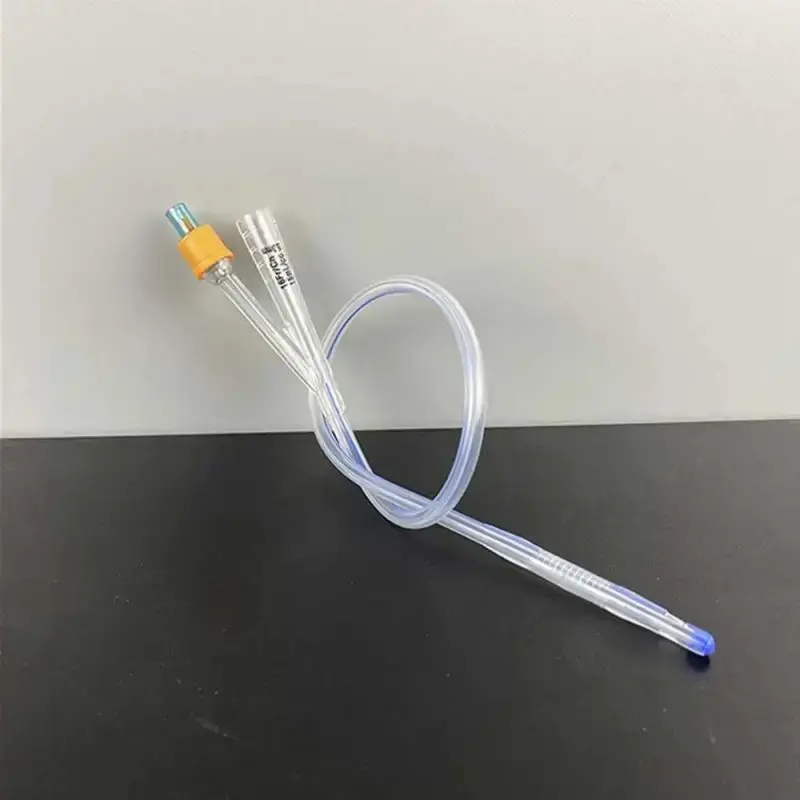 1 Piece 2 Way 3 Way Urinary Catheters Disposable Medical Silicone Foley Catheter Flushing Tube Teaching Consumables