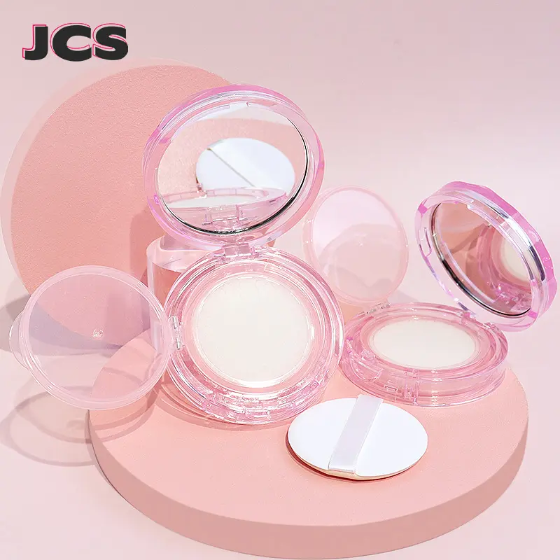 12g Empty Air Cushion Puff Box Portable Cosmetic Makeup Case Container With Powder Sponge Mirror For BB Cream Foundation