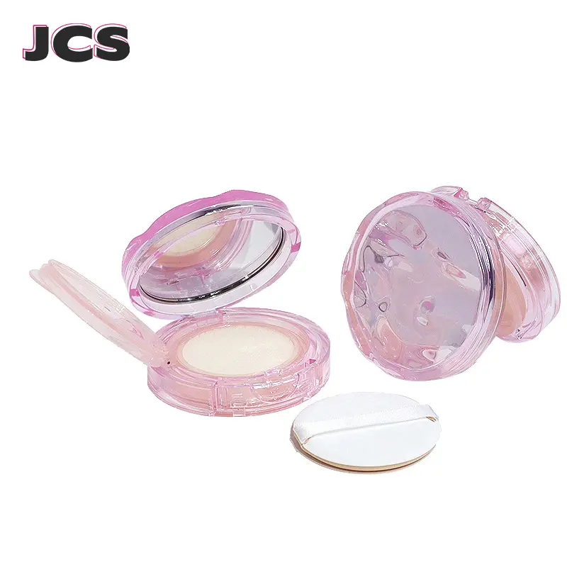 12g Empty Air Cushion Puff Box Portable Cosmetic Makeup Case Container With Powder Sponge Mirror For BB Cream Foundation