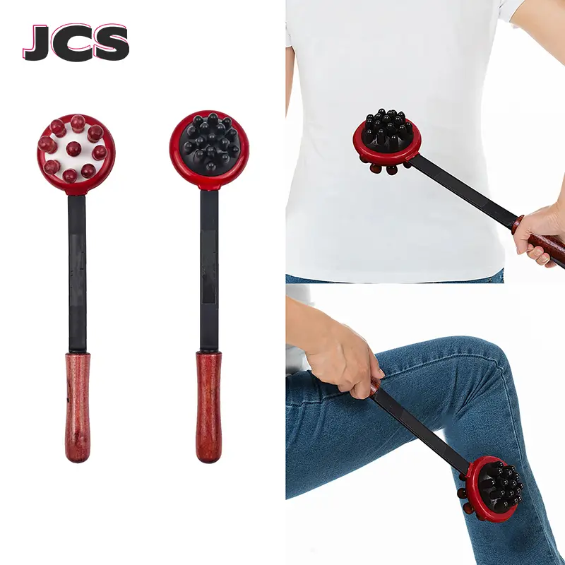 Wooden Massage Hammer Ergonomic Design Durable Portable Massage Hammer For Body Health Care Tool Manual Massager DIY