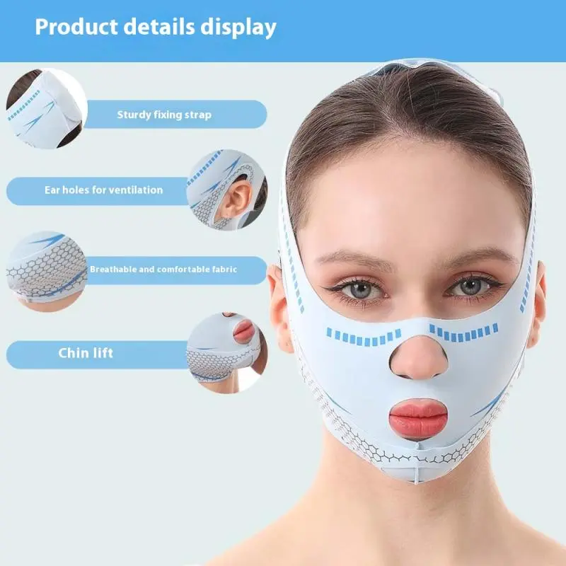 Chin Cheek Slimming Bandage V Shape V Line Lifting Mask Face Lifting Anti Wrinkle Strap Band Sleeping Mask Beauty Health