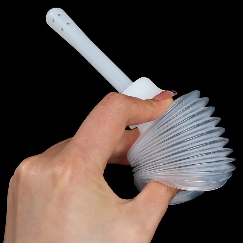 Retractable Wash Cleaning Anus Clean 150/200ml Disposable 8holes Vaginal Anal Douche Feminine Hygiene Care Products