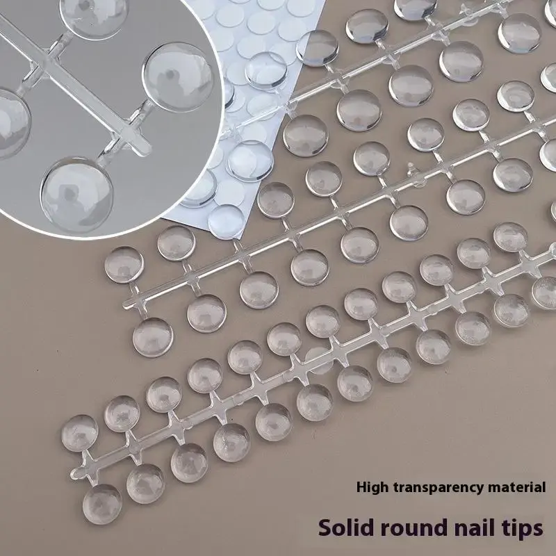 120/240pc Nail Polish Display Table 1/1.2/1.5cm Polka Dot Color Card Nail Display Board Pea Bean Swatch Salon Nail Showing Shelf
