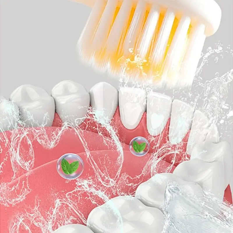 Mini Travel Toothbrush Foldable Portable Small Dental Brush Folding Traveling Adult Toothbrush In Transparent Candy Colors