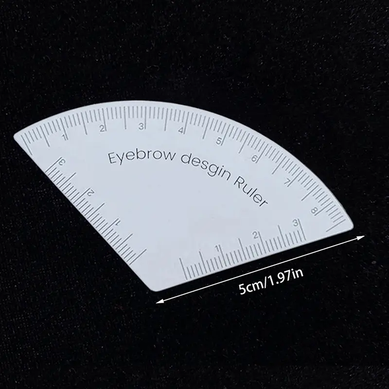 Fast Drawing Eyebrow Desgin Ruler Microblading Mapping Tool Shaping Permanent Makeup Drawing Guide Ruler Tattoo Supplies Reuse