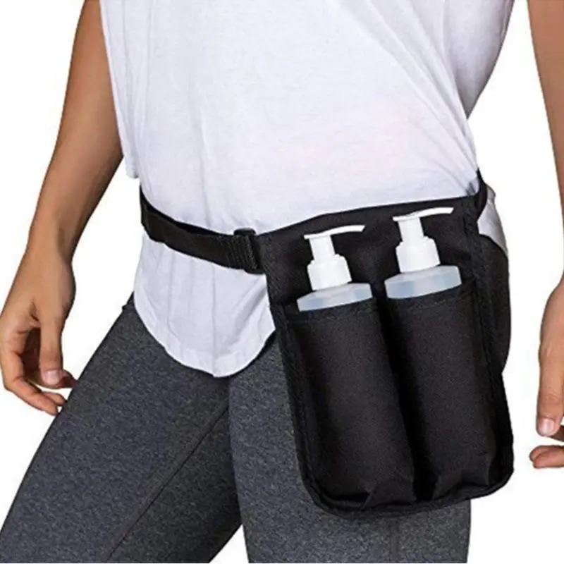 Single Double Massage Bottle Holster Plastic Buckle Massage Oil Waist Holster Stylish Portable For Perfumers Physical Therapists