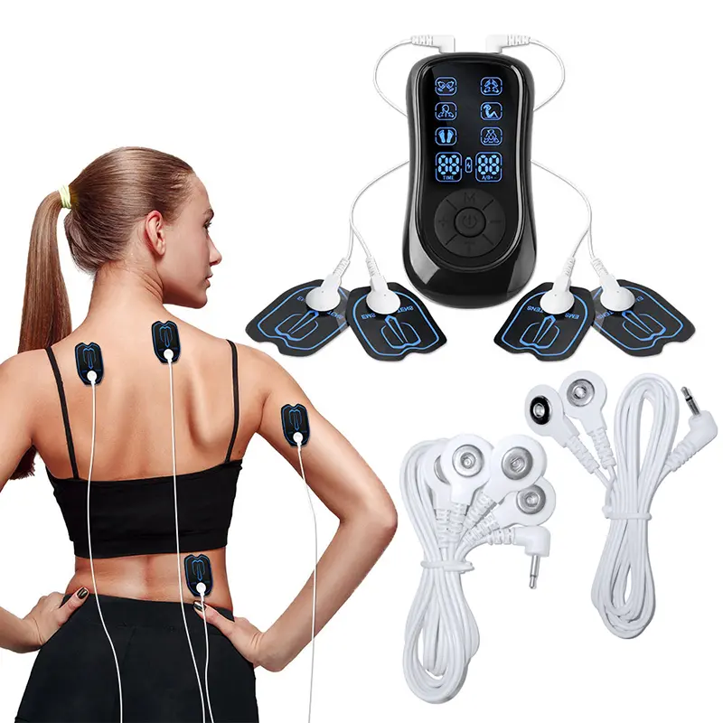 2-Way 2.35mm Plug Wires For Tens EMS Massager Electrical Nerve Muscle Stimulator Electrode Cable Line Wire For Electrode Pads