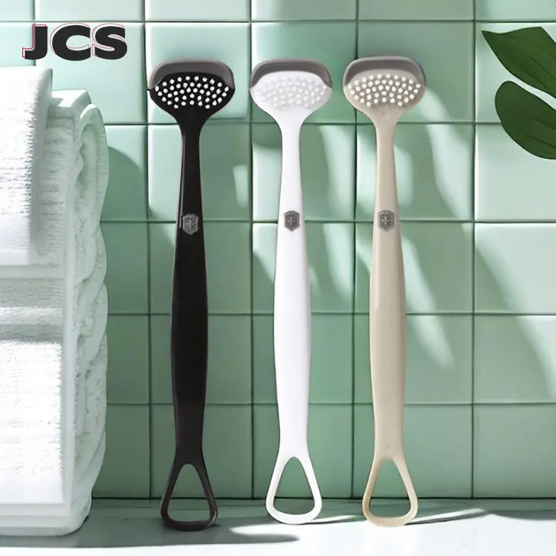 Triple Effect Tongue Scraper Tongue Scraping Plate Oral Cleaning Brush Reusable Fresh Breath Oral Hygiene Care Cleaning Tools